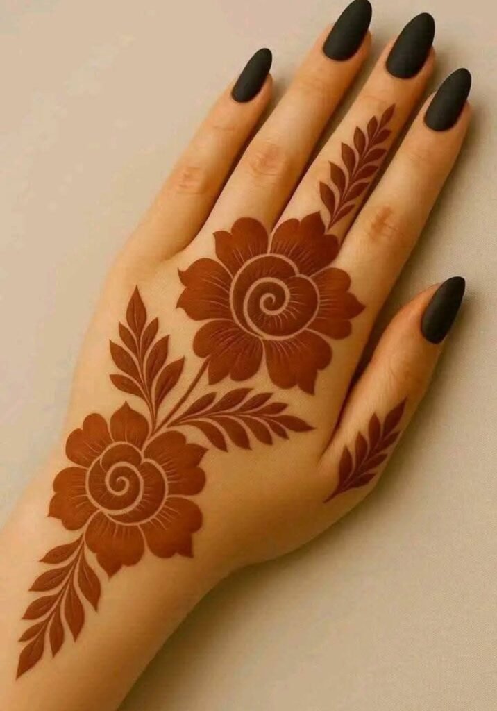 Back Hand Mehndi Design
