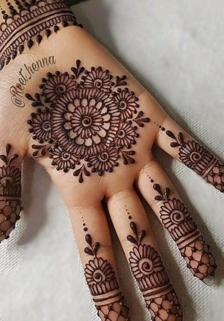 Arabic Mehndi Design