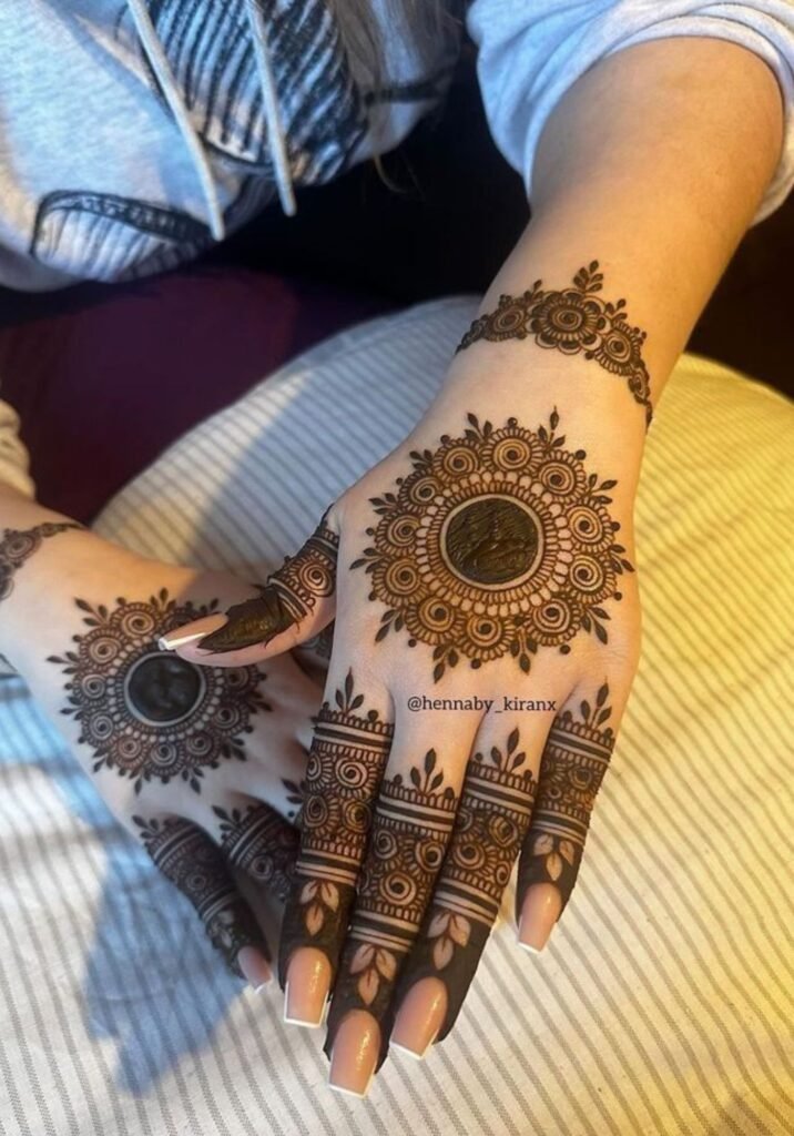 Back Hand Mehndi Design