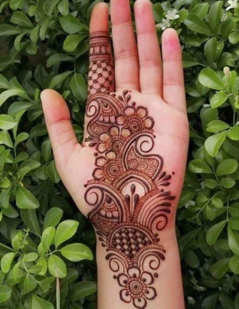 simple mehndi design