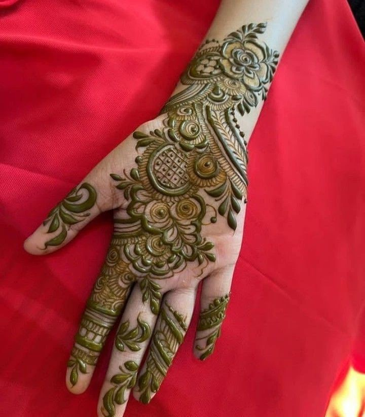 simple mehndi design