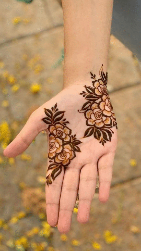 simple mehndi design