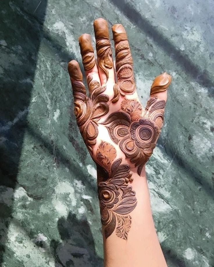 simple mehndi design