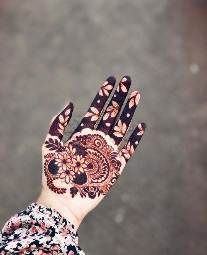 simple mehndi design