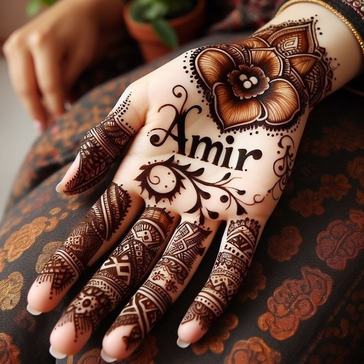 simple mehndi design