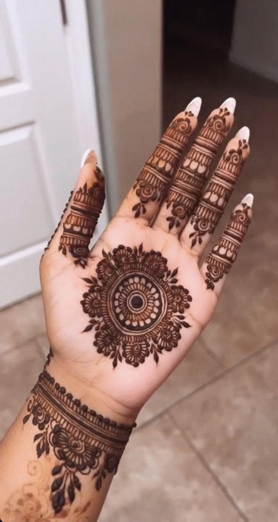 simple mehndi design