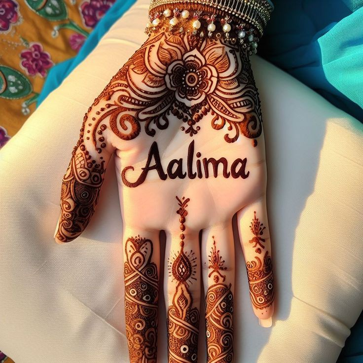 simple mehndi design