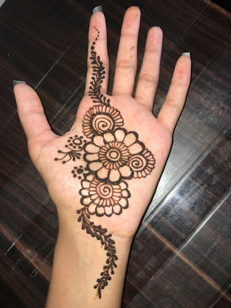 simple mehndi design