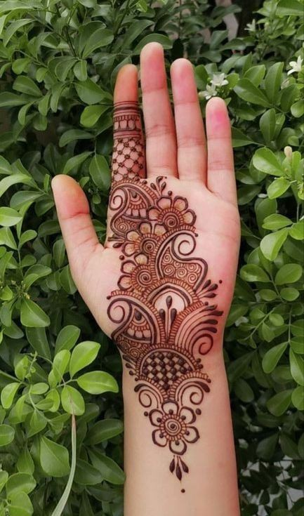 simple mehndi design