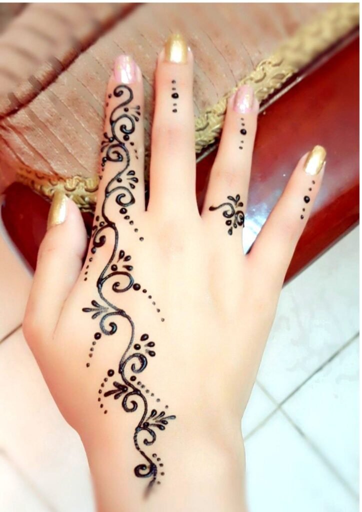 Henna Tattoo Mehndi Design