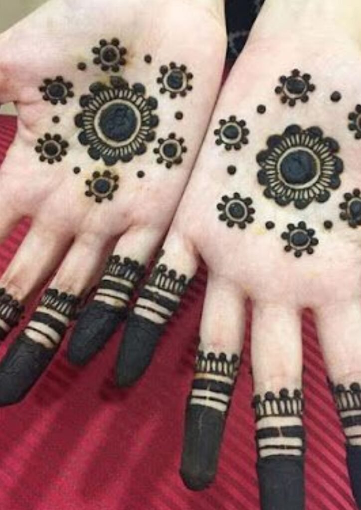 Simple Mehndi Designs for Kids