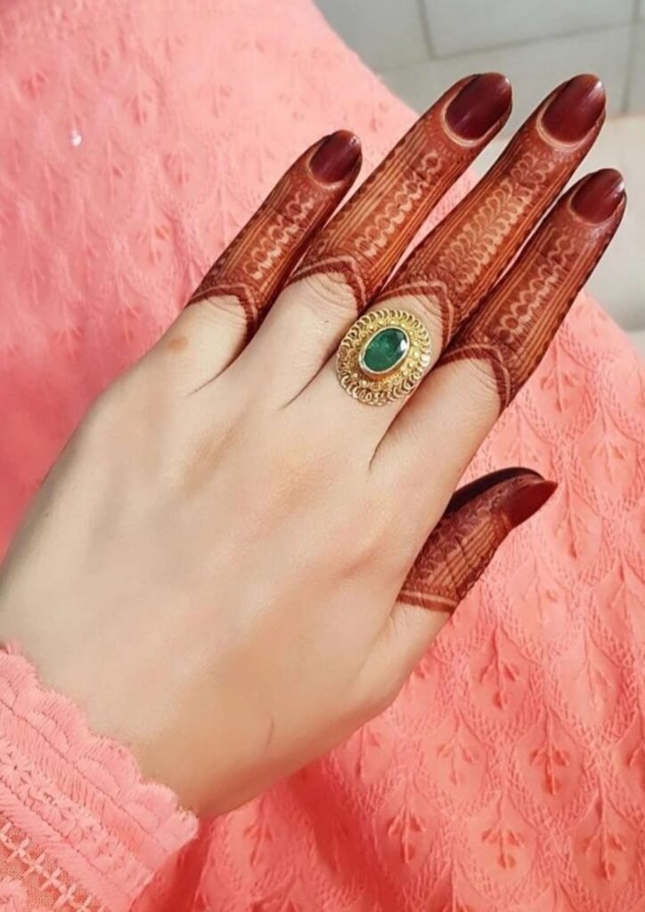 Finger Mehndi Design