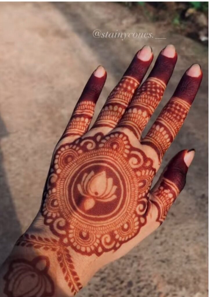 Modern Full Hand Mehndi Designs