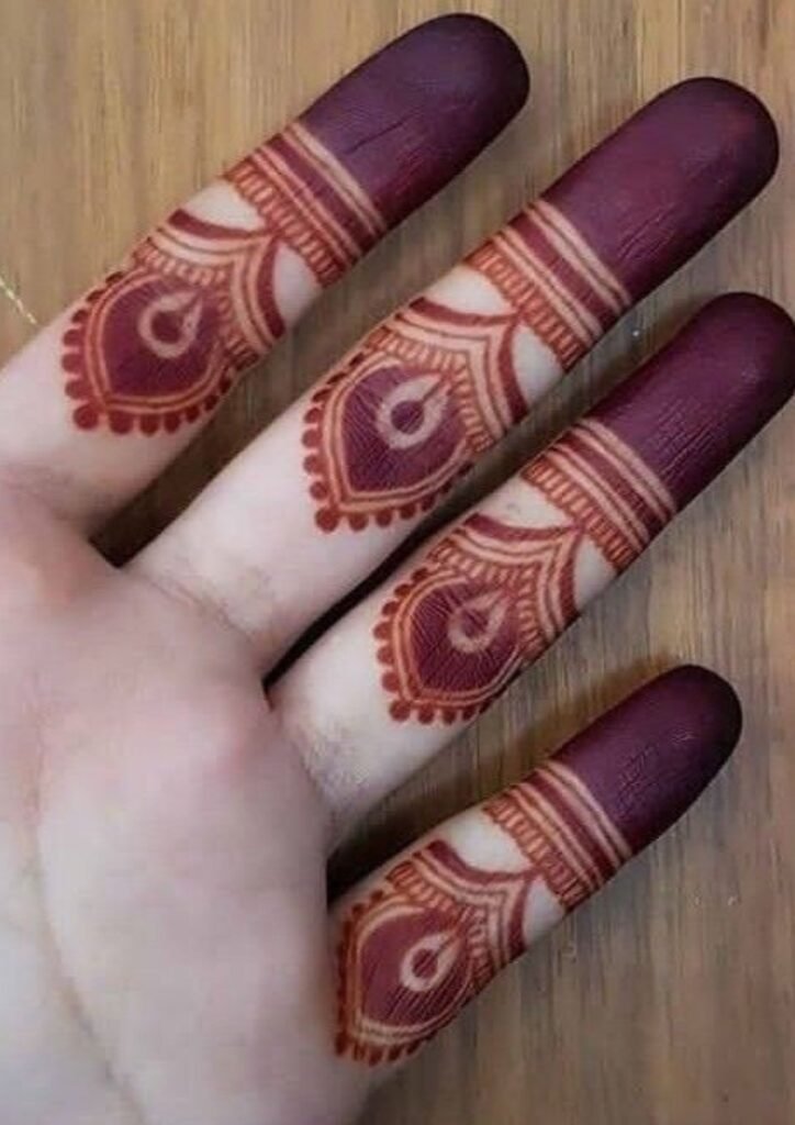 Finger Mehndi Design