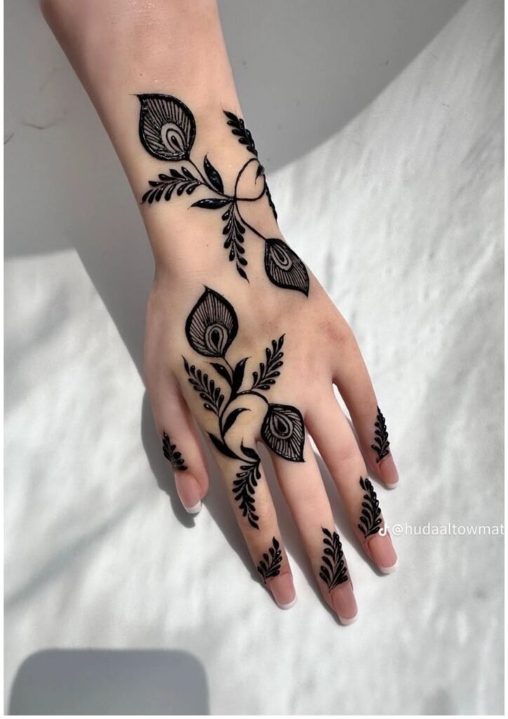 Henna Tattoo Mehndi Design