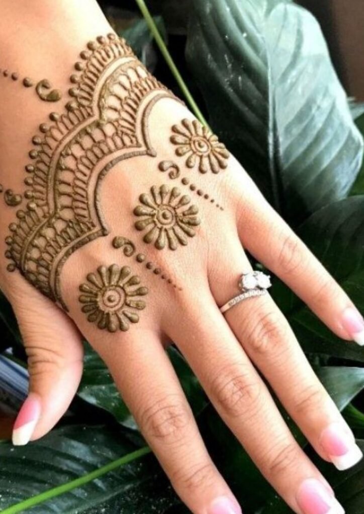 Simple Mehndi Designs for Kids