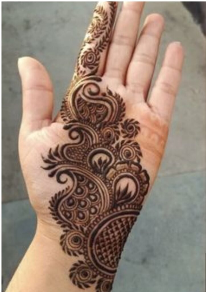 Modern Full Hand Mehndi Designs