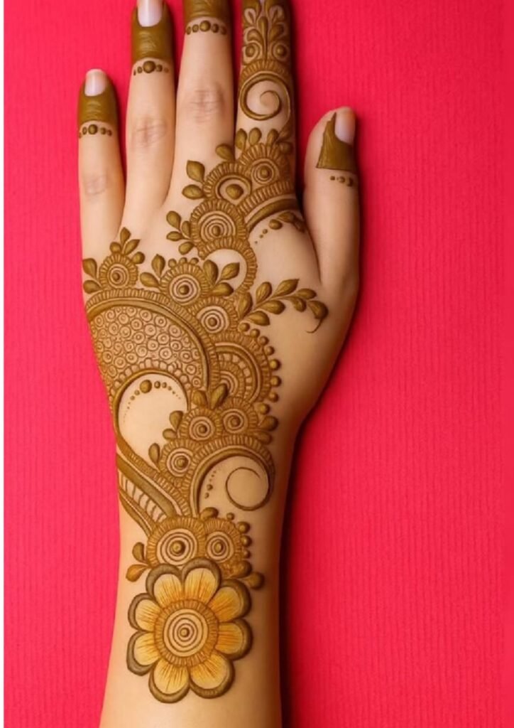 Modern Full Hand Mehndi Designs
