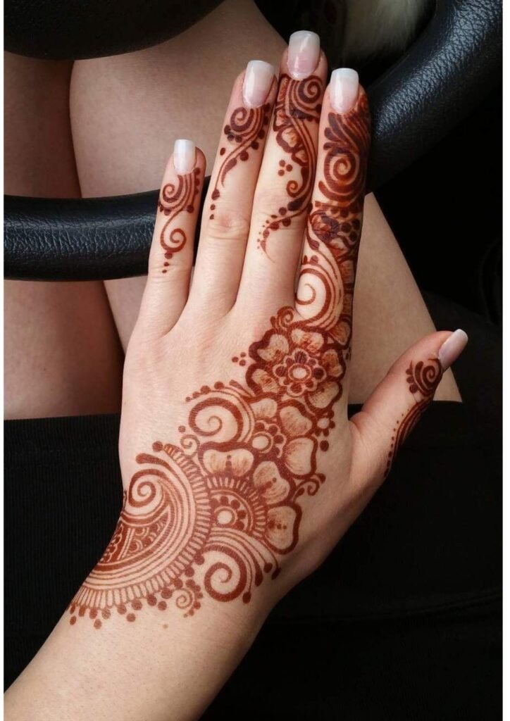 Modern Full Hand Mehndi Designs