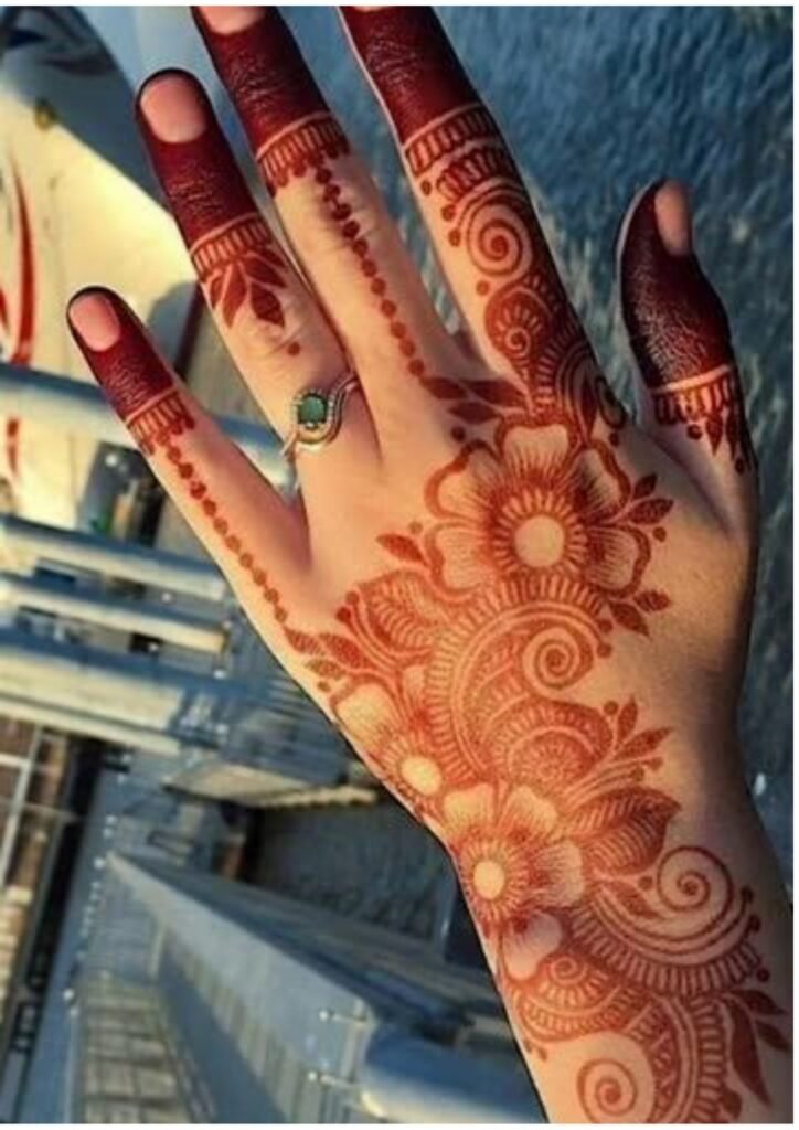 Modern Full Hand Mehndi Designs