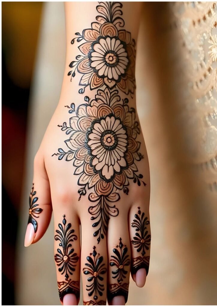 Henna Tattoo Mehndi Design