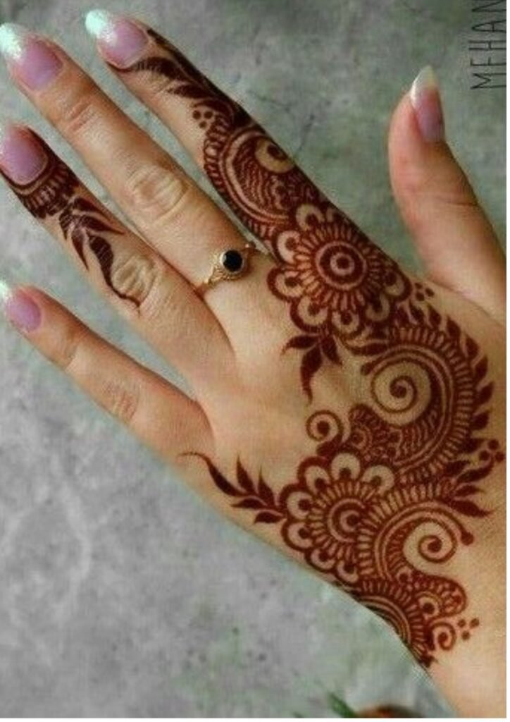 Modern Full Hand Mehndi Designs