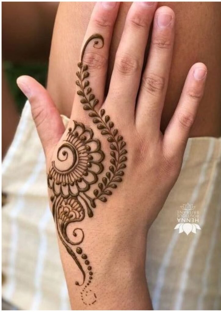 Henna Tattoo Mehndi Design