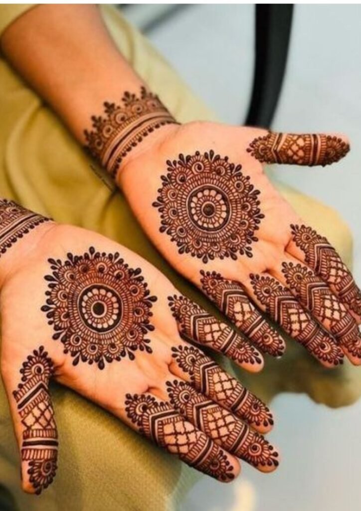 Simple Mehndi Designs for Kids