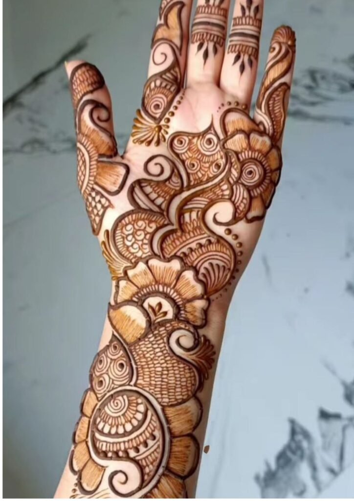 Modern Full Hand Mehndi Designs