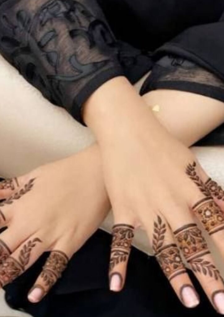 Finger Mehndi Design