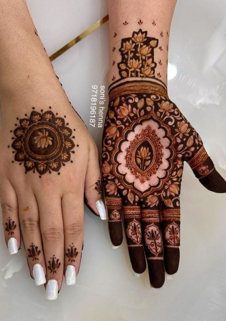 mehndi design easy