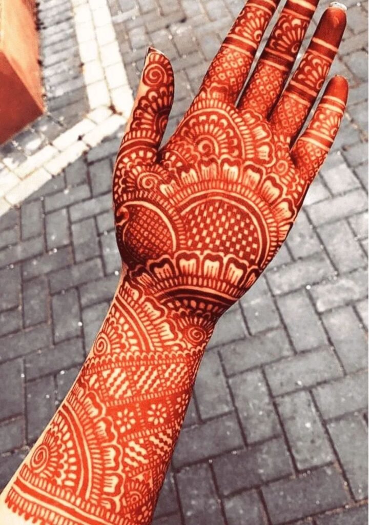 Modern Full Hand Mehndi Designs