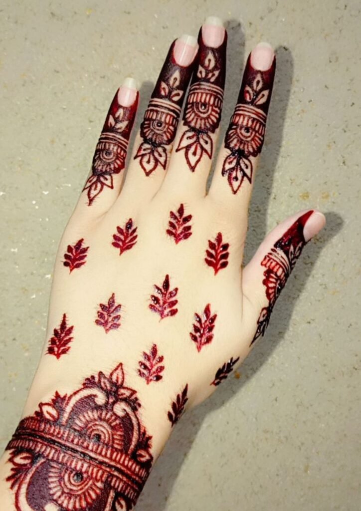 Modern Full Hand Mehndi Designs