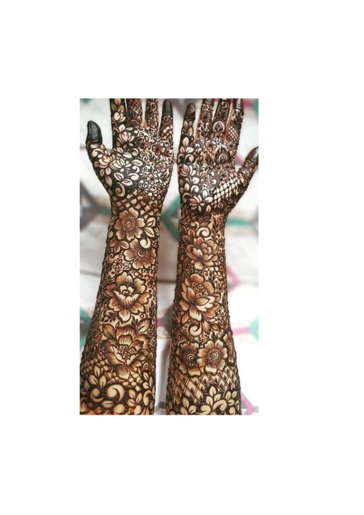 Modern Full Hand Mehndi Designs