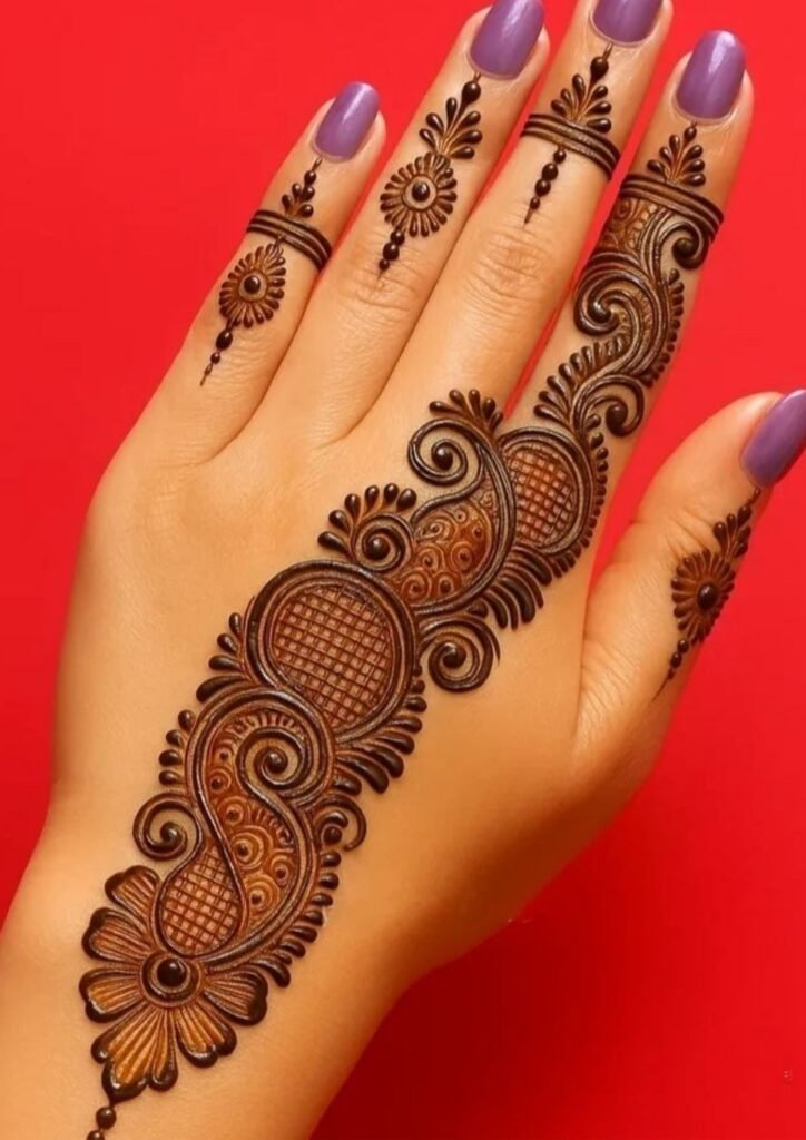 Henna Tattoo Mehndi Design