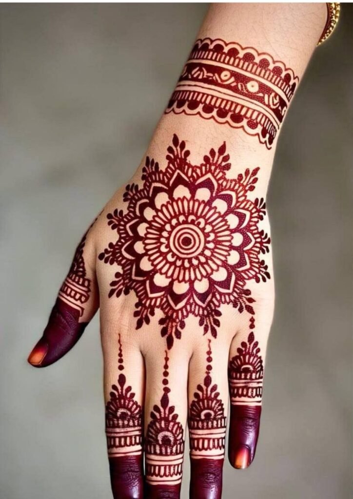 Henna Tattoo Mehndi Design