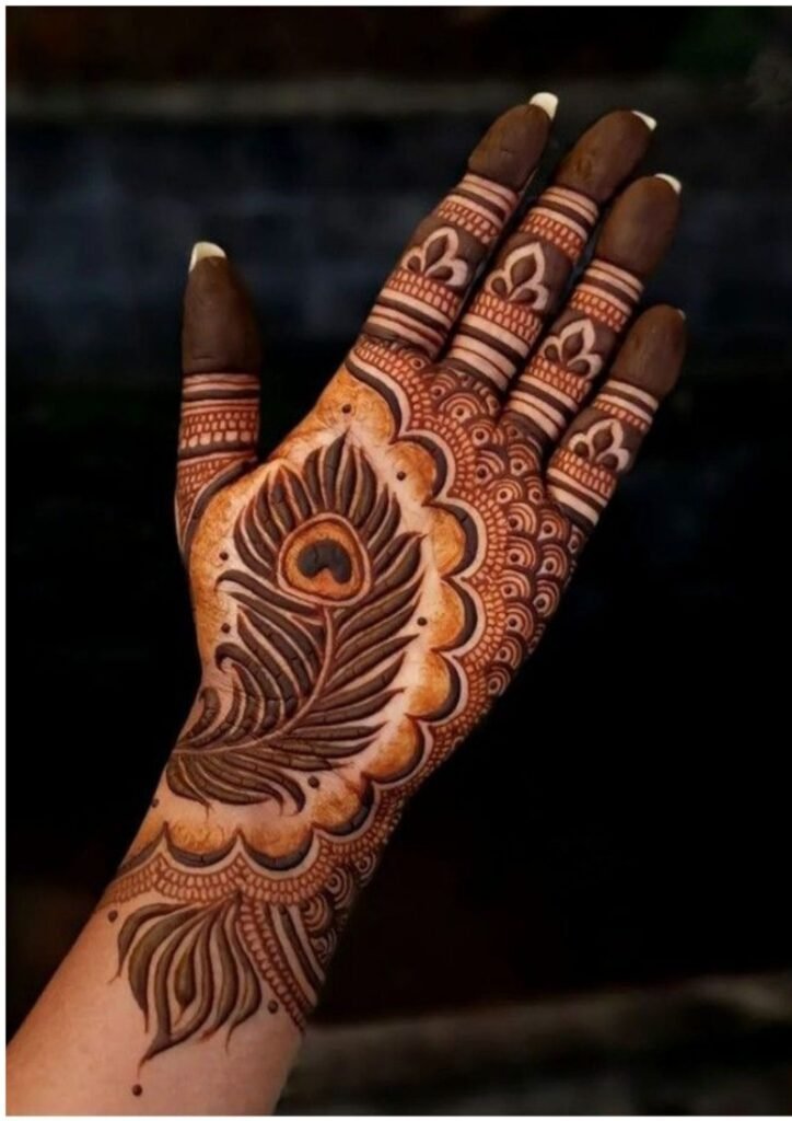 Modern Full Hand Mehndi Designs