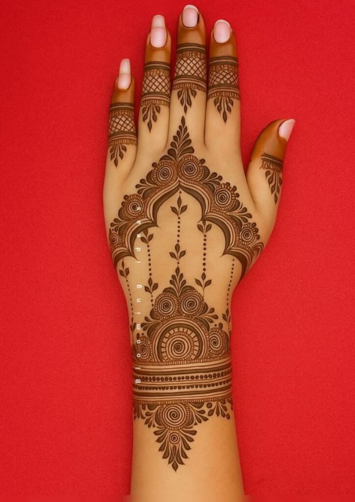 Simple Mehndi Designs for Kids