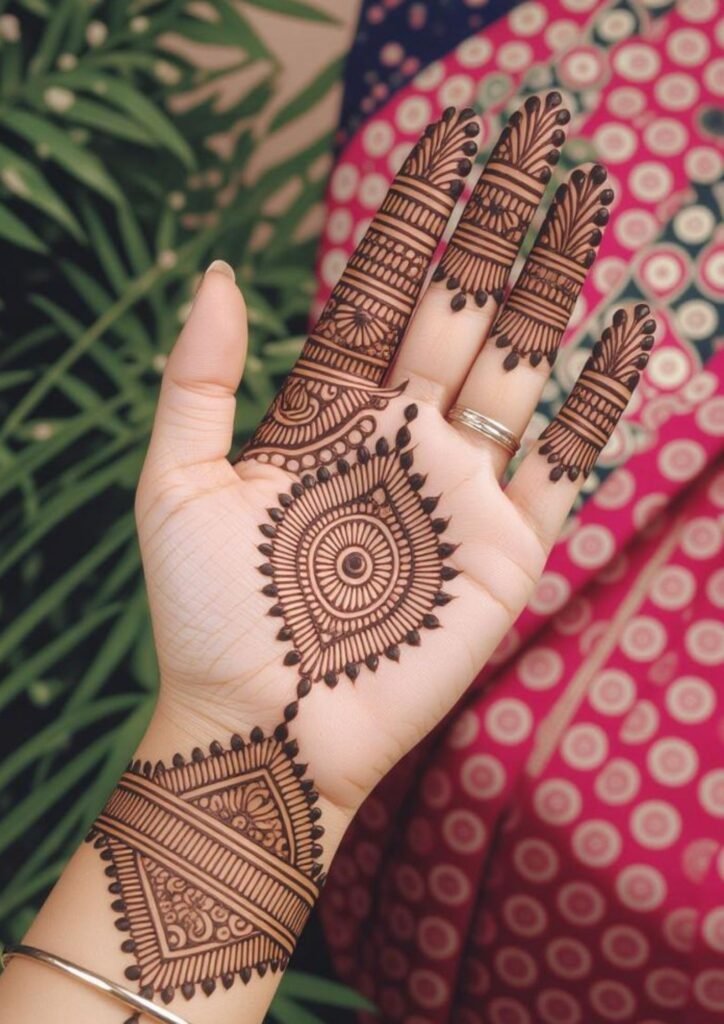 Simple Mehndi Designs for Kids