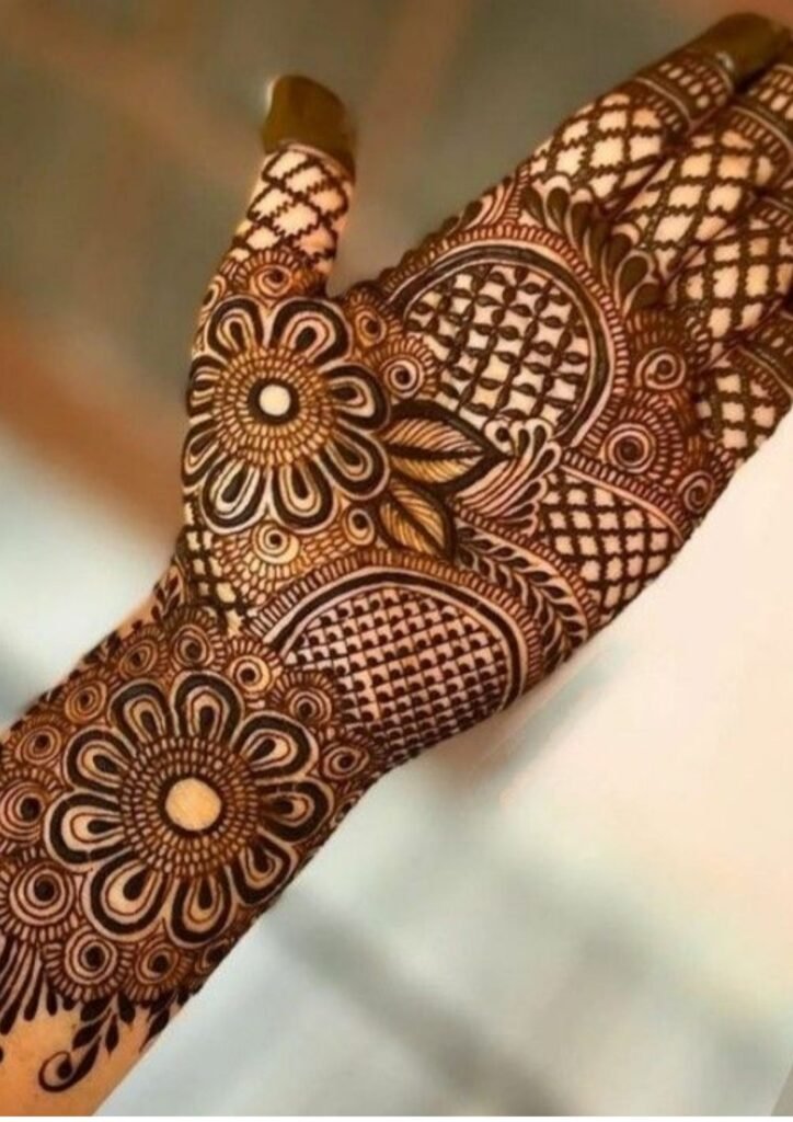 Modern Full Hand Mehndi Designs