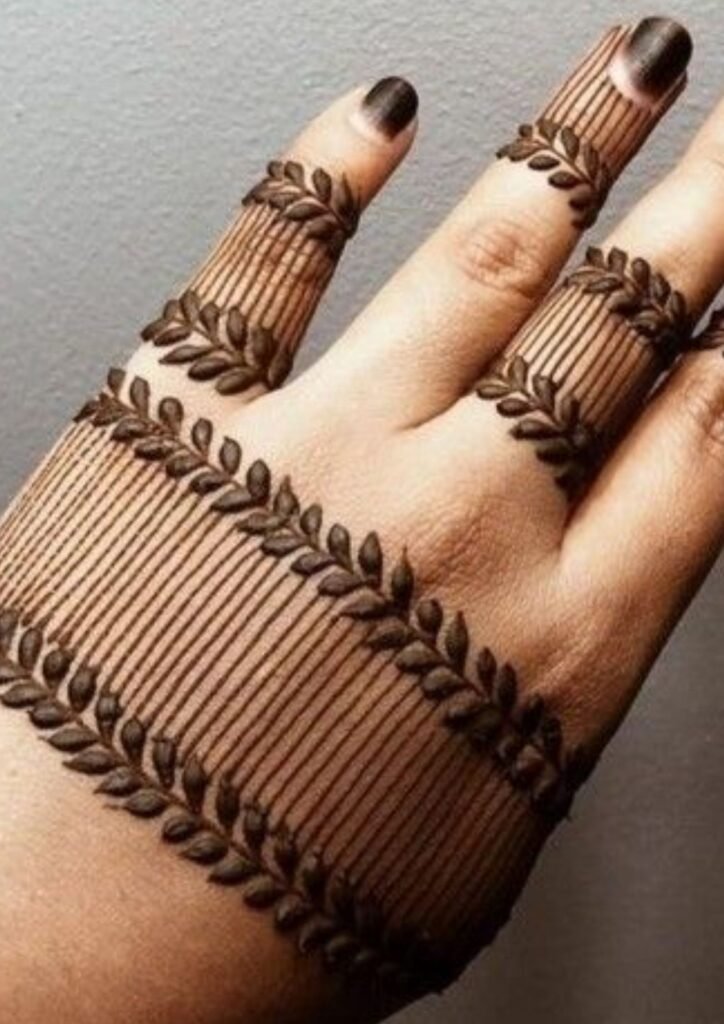 Finger Mehndi Design