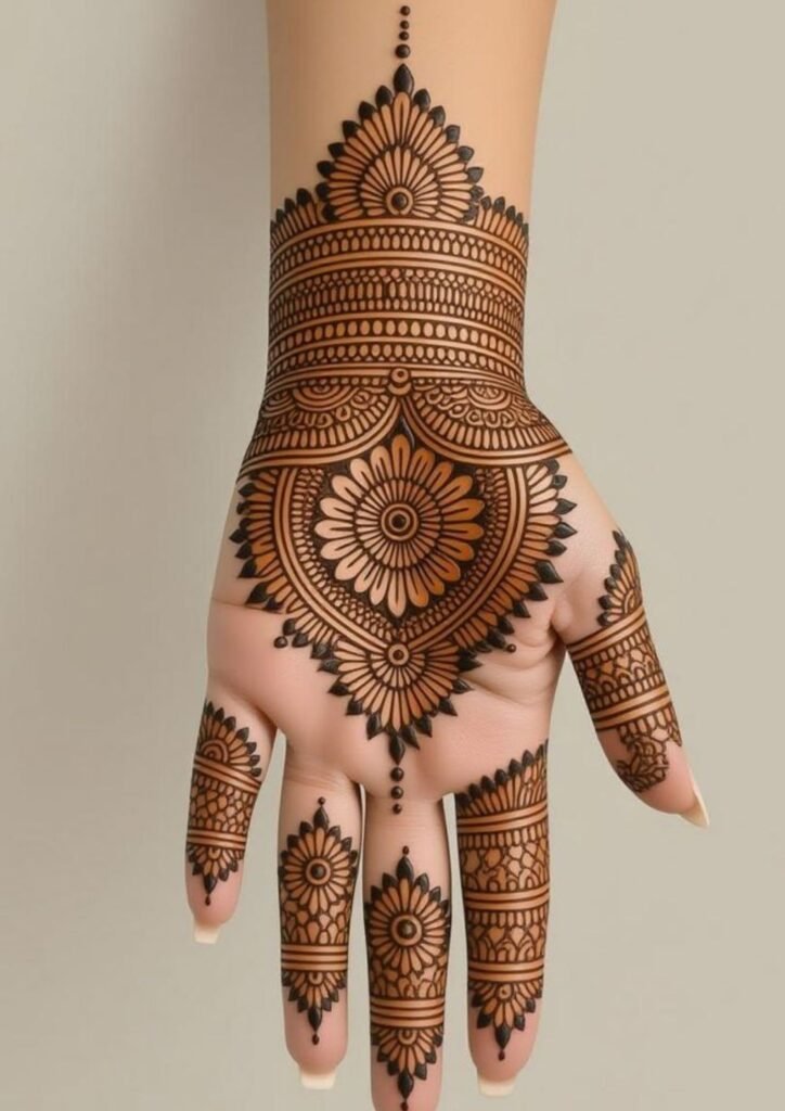 Simple Mehndi Designs for Kids