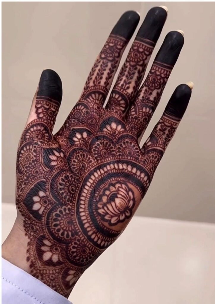 Modern Full Hand Mehndi Designs