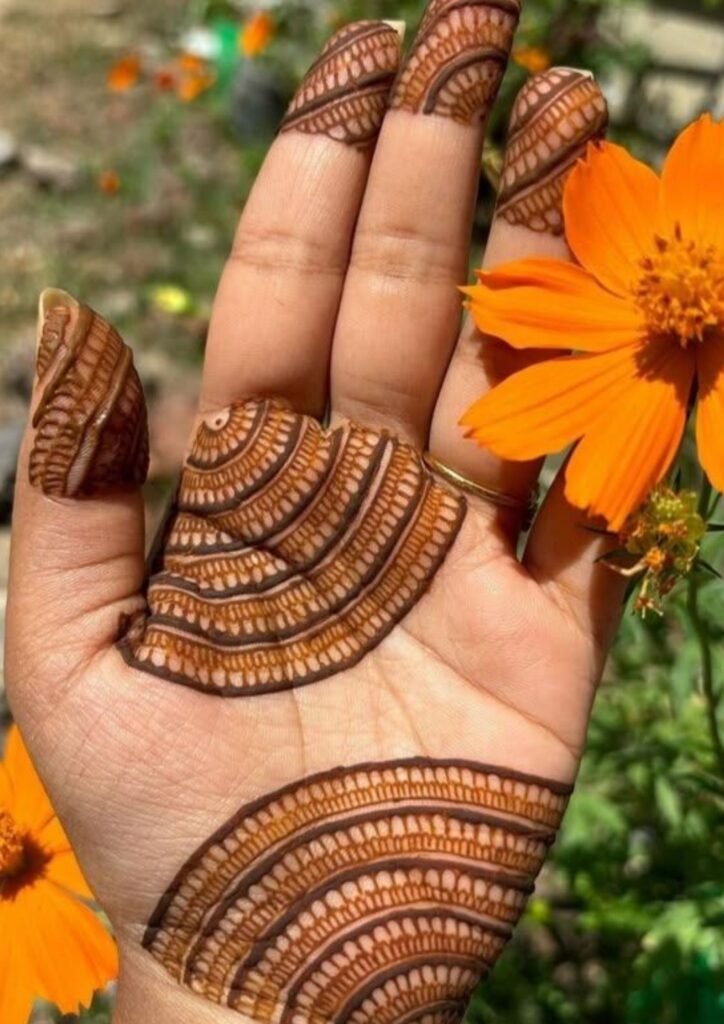 Finger Mehndi Design
