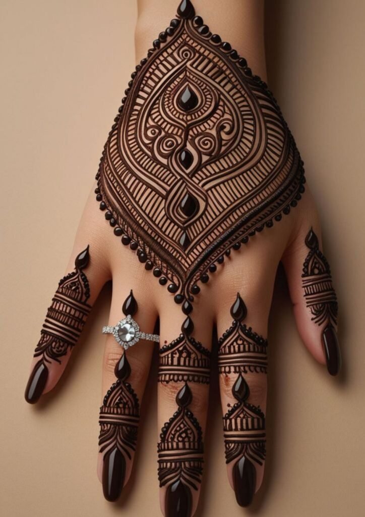 Simple Mehndi Designs for Kids