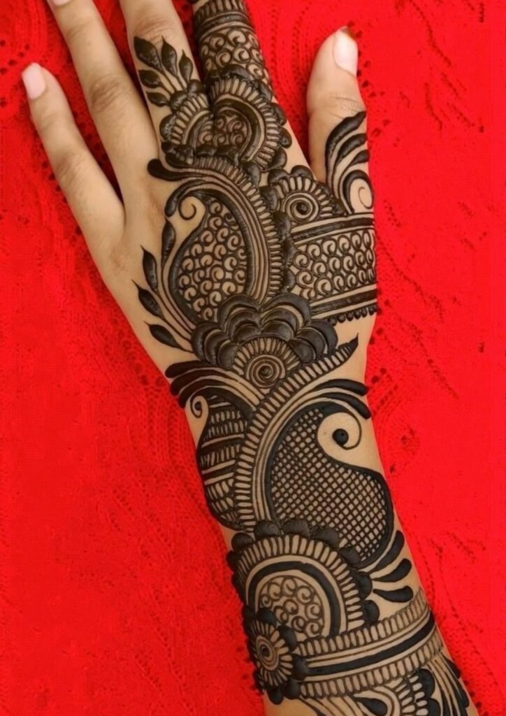 Modern Full Hand Mehndi Designs