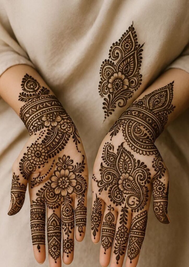 Simple Mehndi Designs for Kids