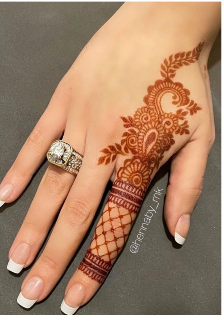 Modern Full Hand Mehndi Designs
