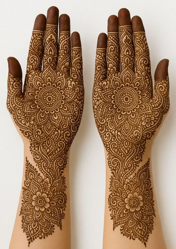 Simple Mehndi Designs for Kids