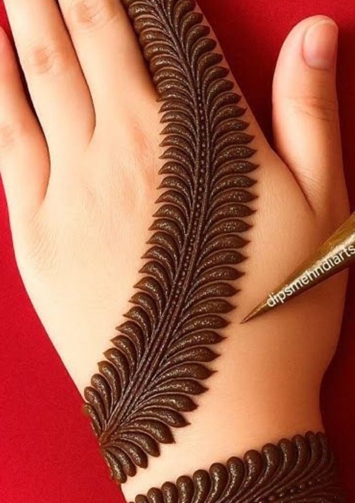 Simple Mehndi Designs for Kids